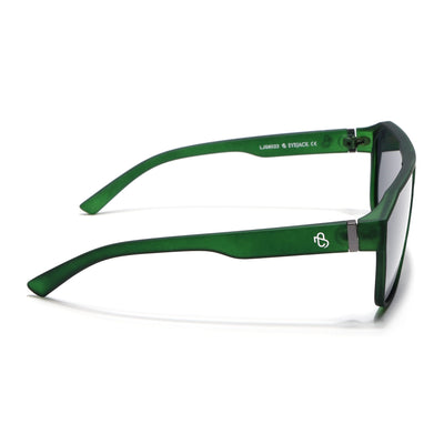 Eyejack Green Wayfarer Polarized Sunglasses for Men & Women (6023PCL1247)