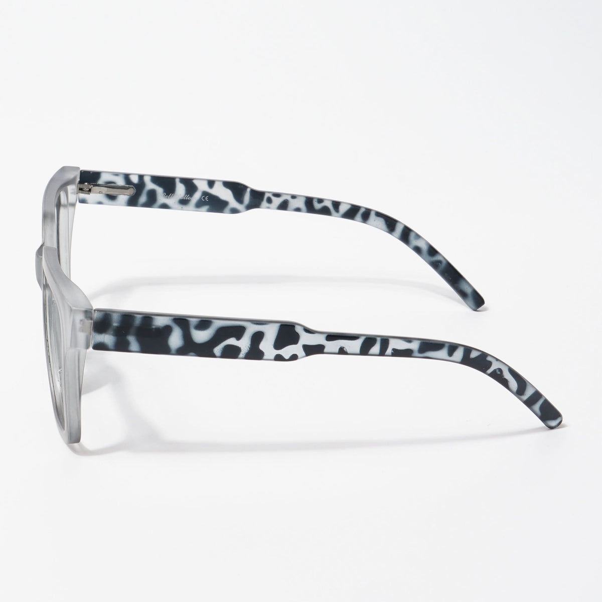 EyeJack Bell Bottom Matt Grey Square Eyeglasses for Men & Women (62203CL380-C4)