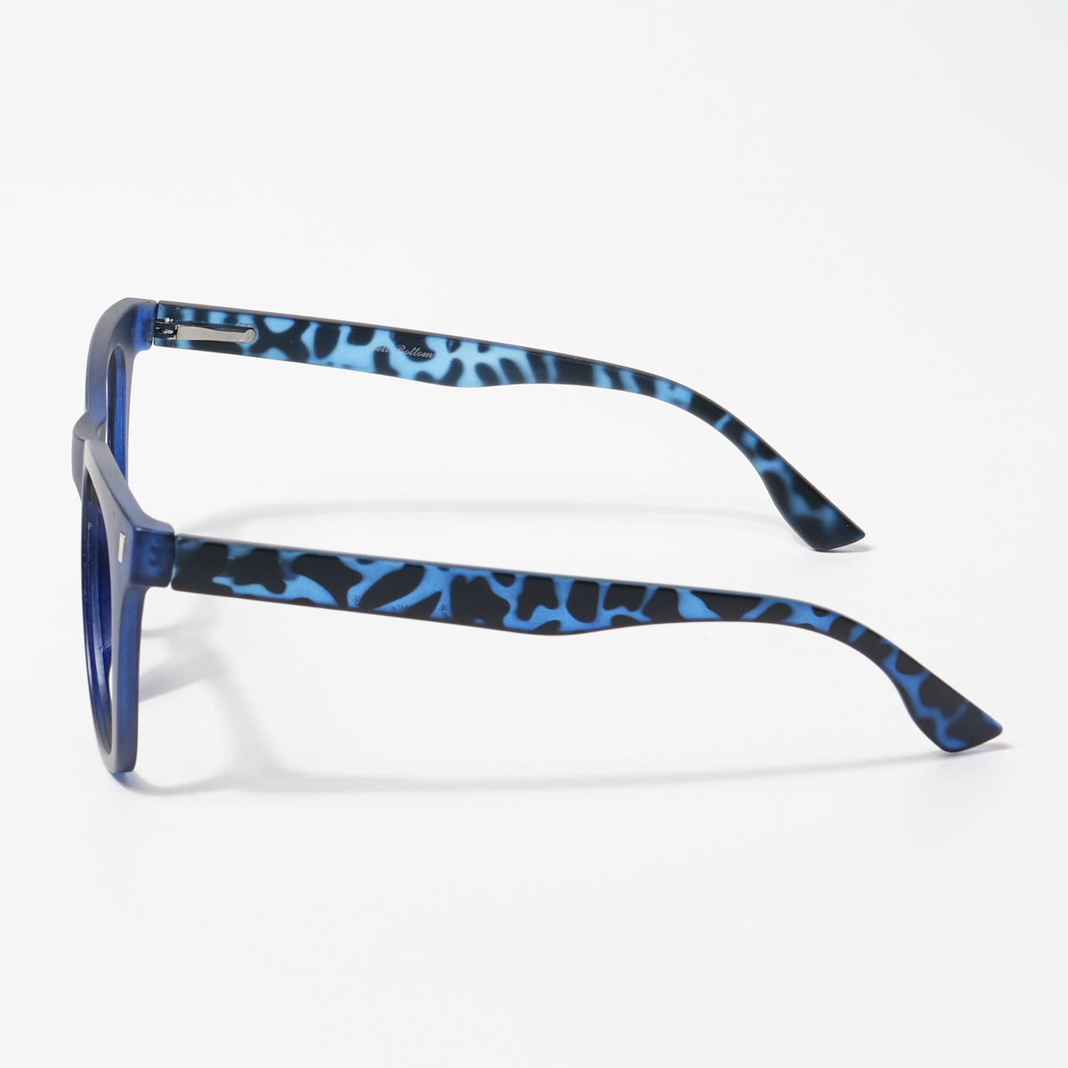 EyeJack Bell Bottom Matt Blue Square Eyeglasses for Men & Women (62204CL392-C7)