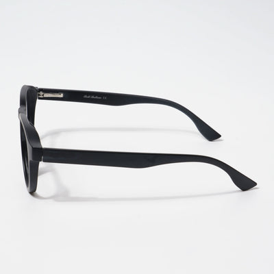 EyeJack Bell Bottom Matt Black Round Eyeglasses for Men & Women (62210CL440-C1)