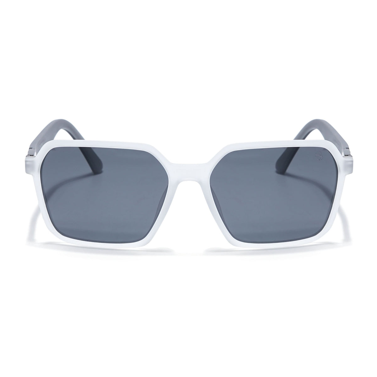Eyejack Transparent Square Polarized Sunglasses for Men & Women (6231PCL1131)