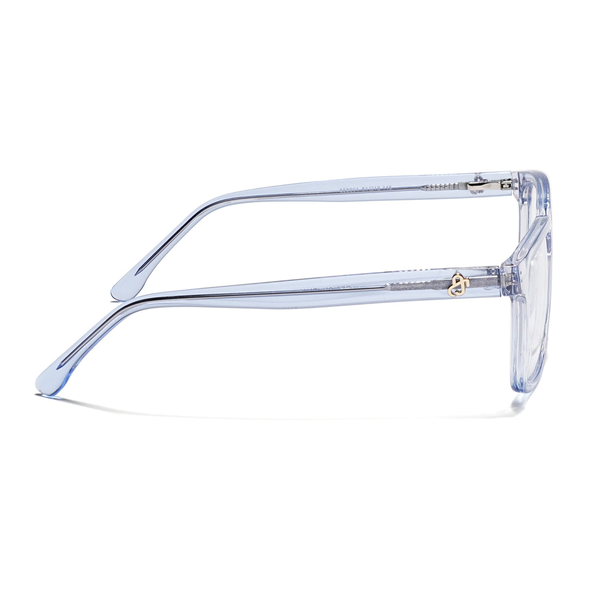 Eyejack Light Blue Rectangle Eyeglasses for Men & Women (668801FCL2323)