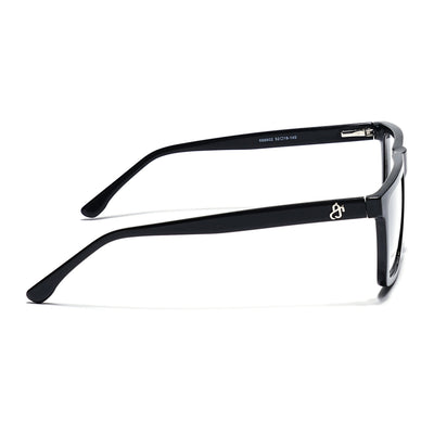 Eyejack Shine Black Wayfarer Eyeglasses for Men & Women (668802FCL2328)
