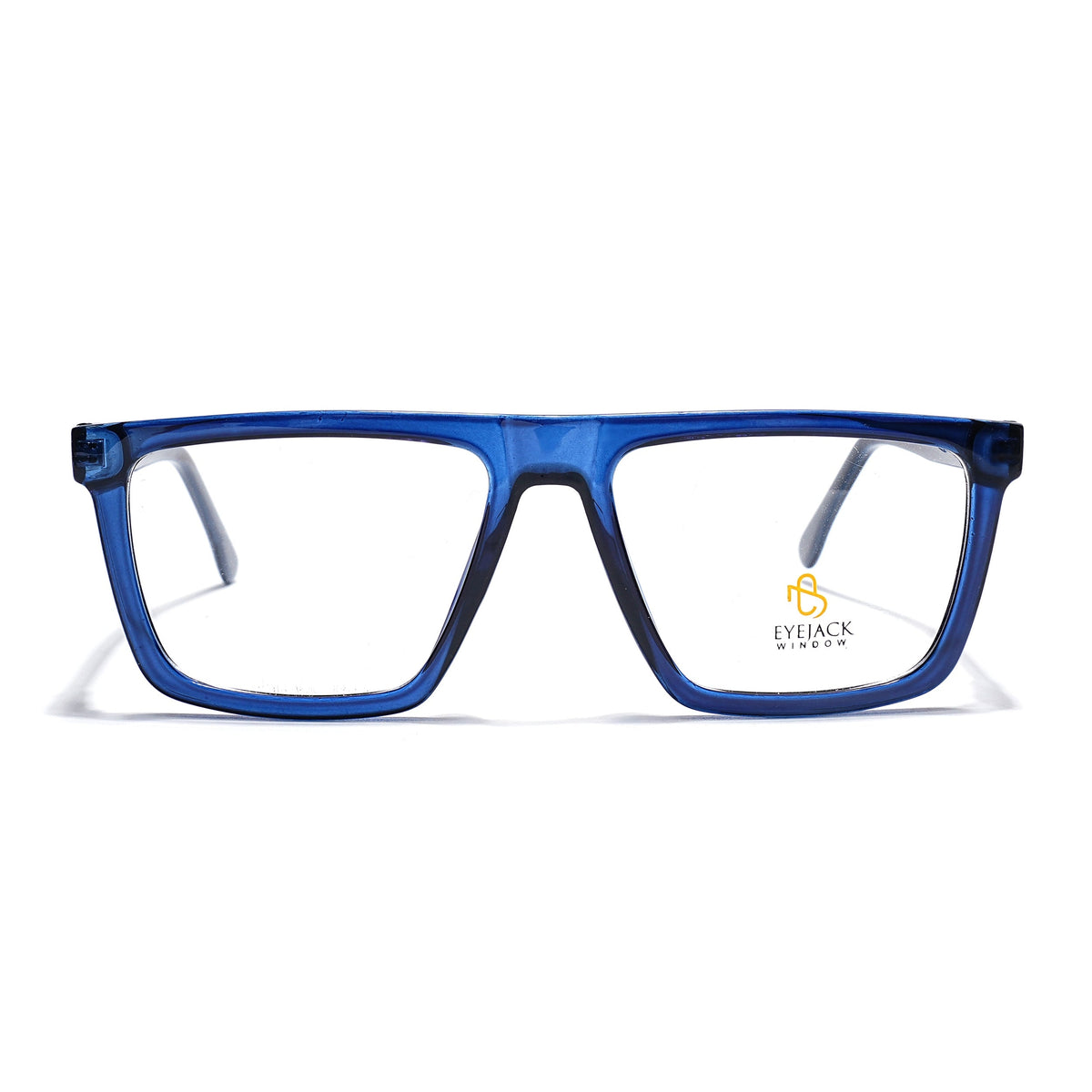 Eyejack Navy Blue Wayfarer Eyeglasses for Men & Women (668802FCL2334)