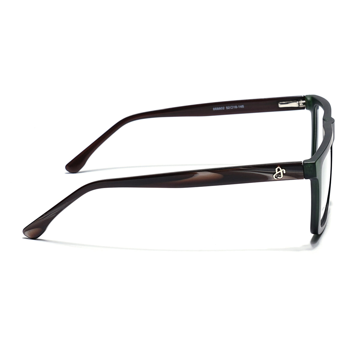Eyejack Green Wayfarer Eyeglasses for Men & Women (668802FCL2337)