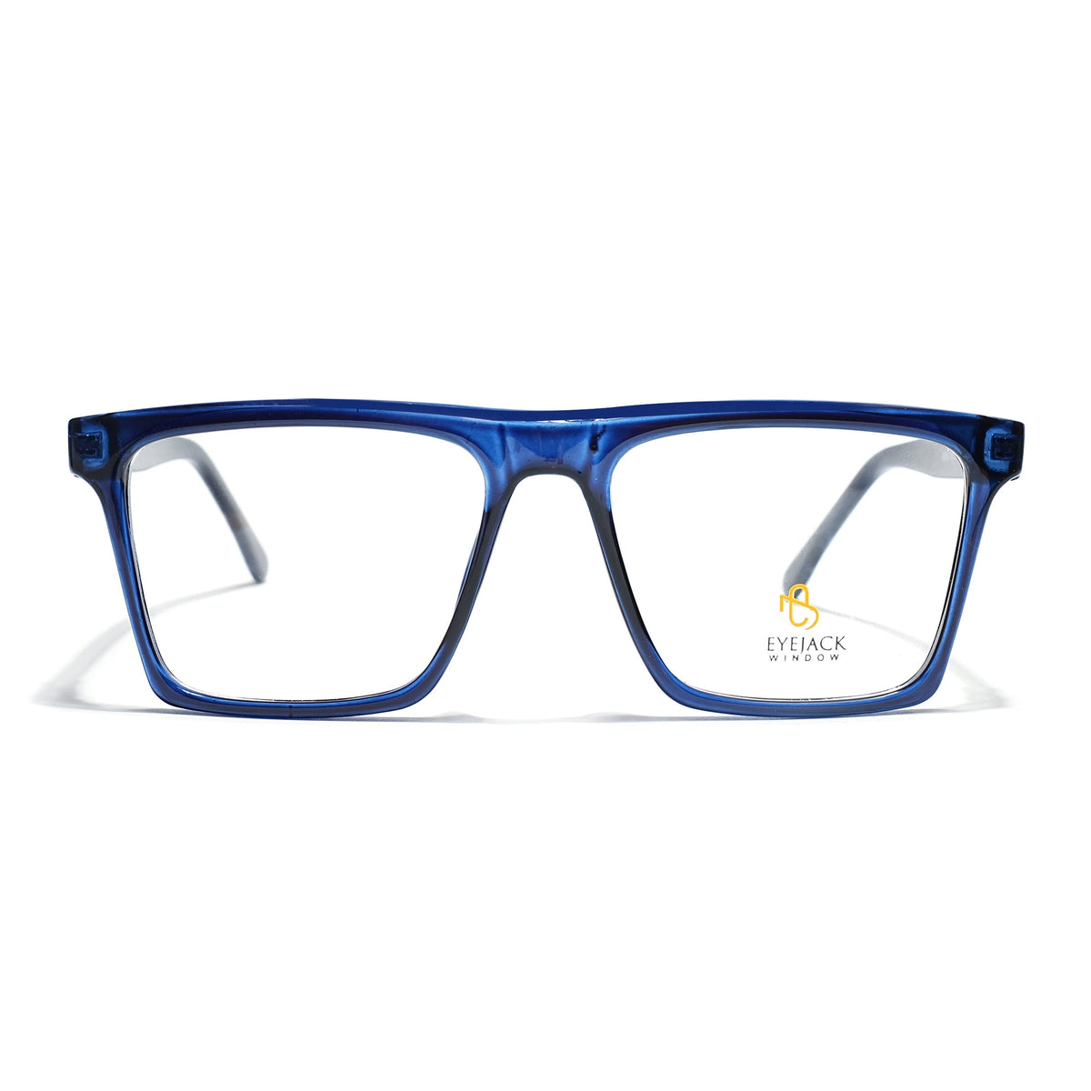 Eyejack Navy Blue Wayfarer Eyeglasses for Men & Women (668803FCL2346)