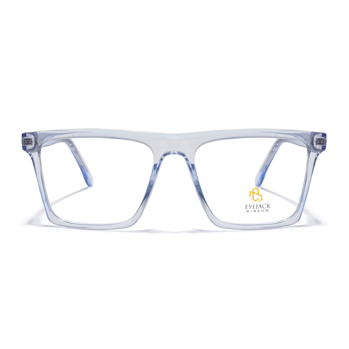 Eyejack Light Blue Wayfarer Eyeglasses for Men & Women (668803FCL2347)