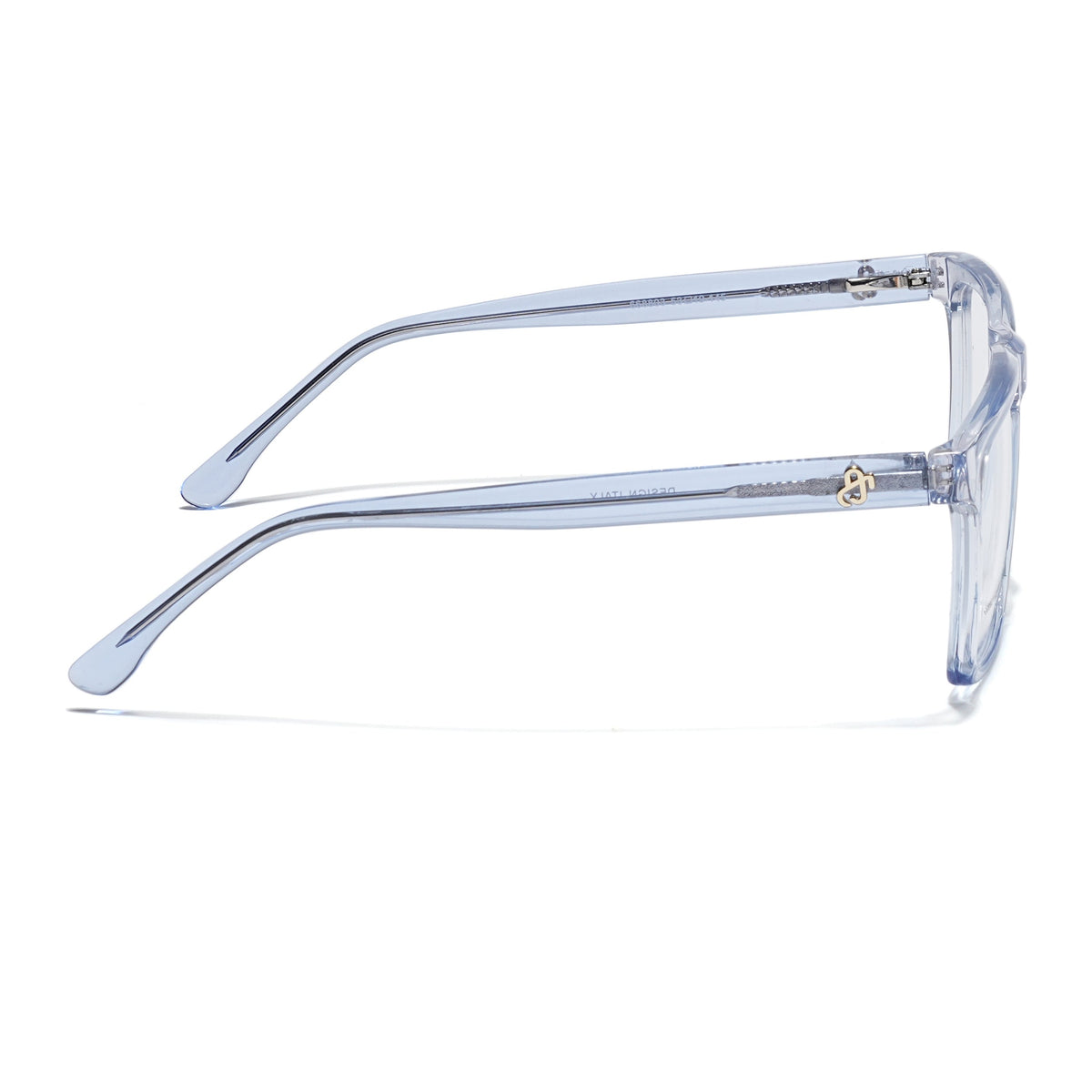 Eyejack Light Blue Wayfarer Eyeglasses for Men & Women (668803FCL2347)