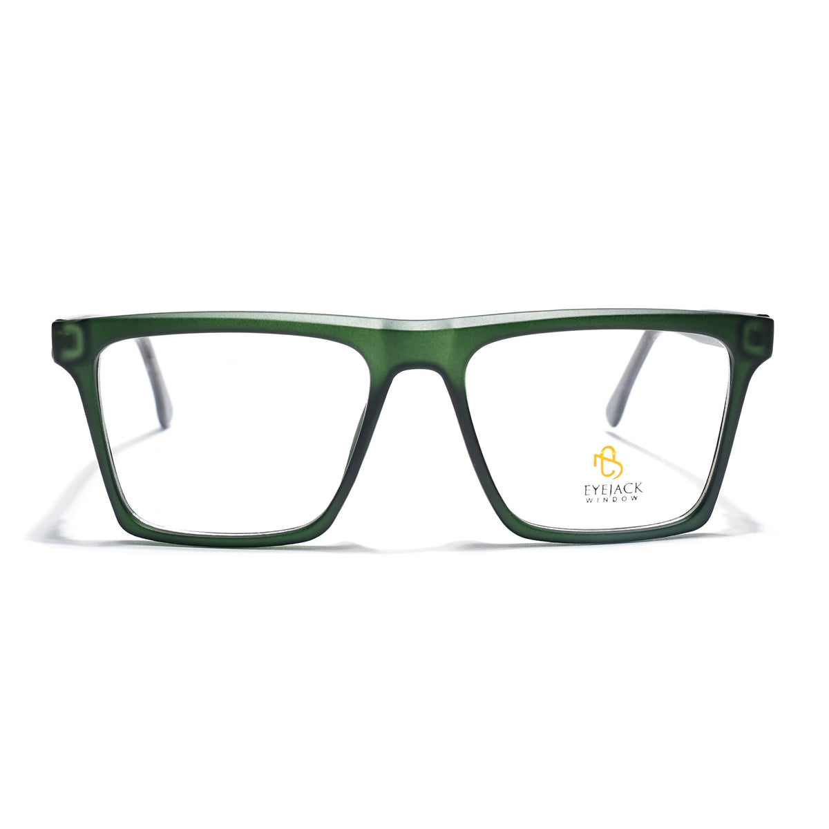 Eyejack Green Wayfarer Eyeglasses for Men & Women (668803FCL2349)