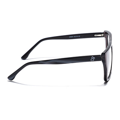 Eyejack Grey Wayfarer Eyeglasses for Men & Women (668804FCL2356)