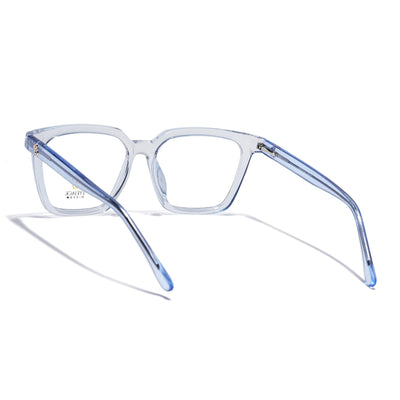 Eyejack Light Blue Wayfarer Eyeglasses for Men & Women (668808FCL2407)