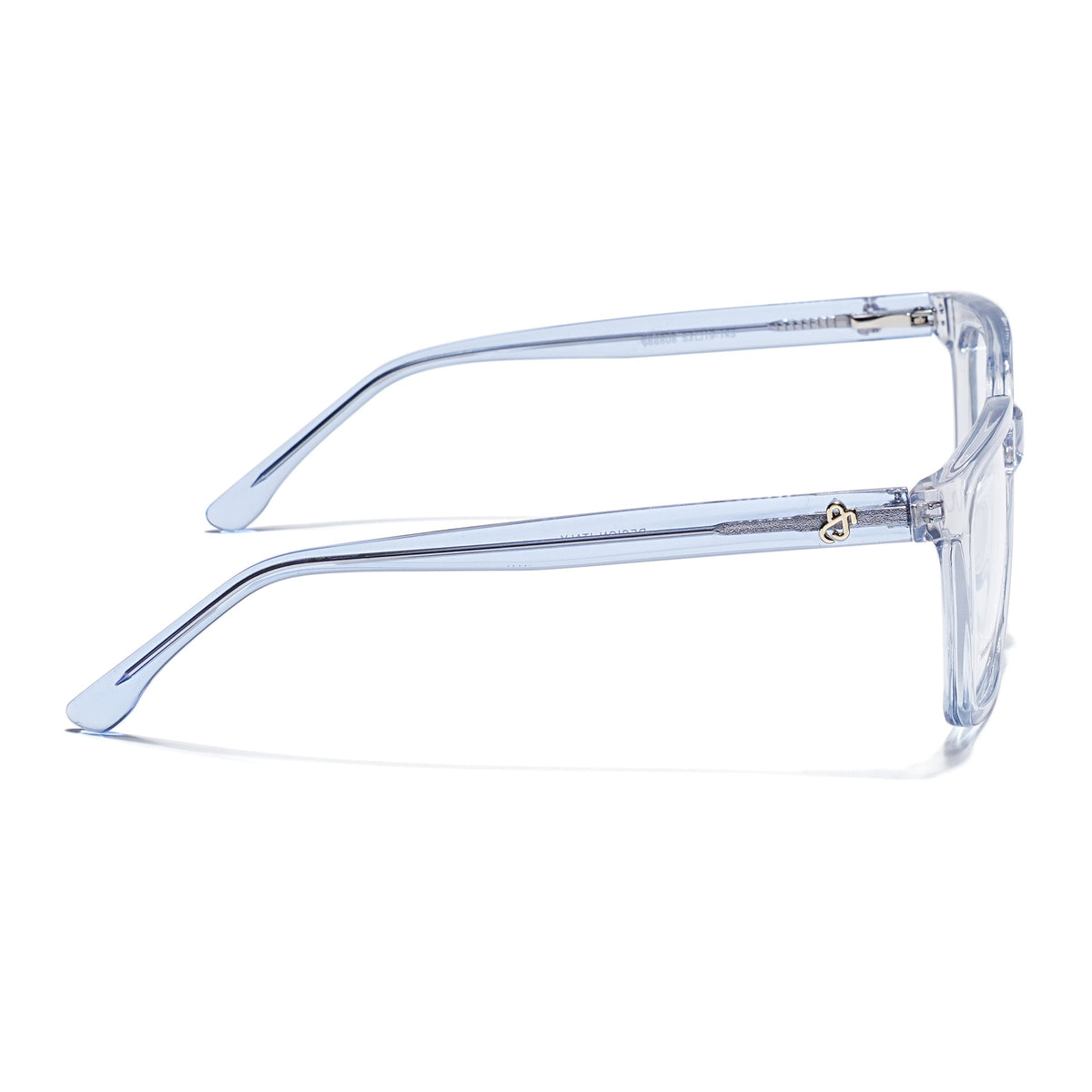 Eyejack Light Blue Wayfarer Eyeglasses for Men & Women (668808FCL2407)