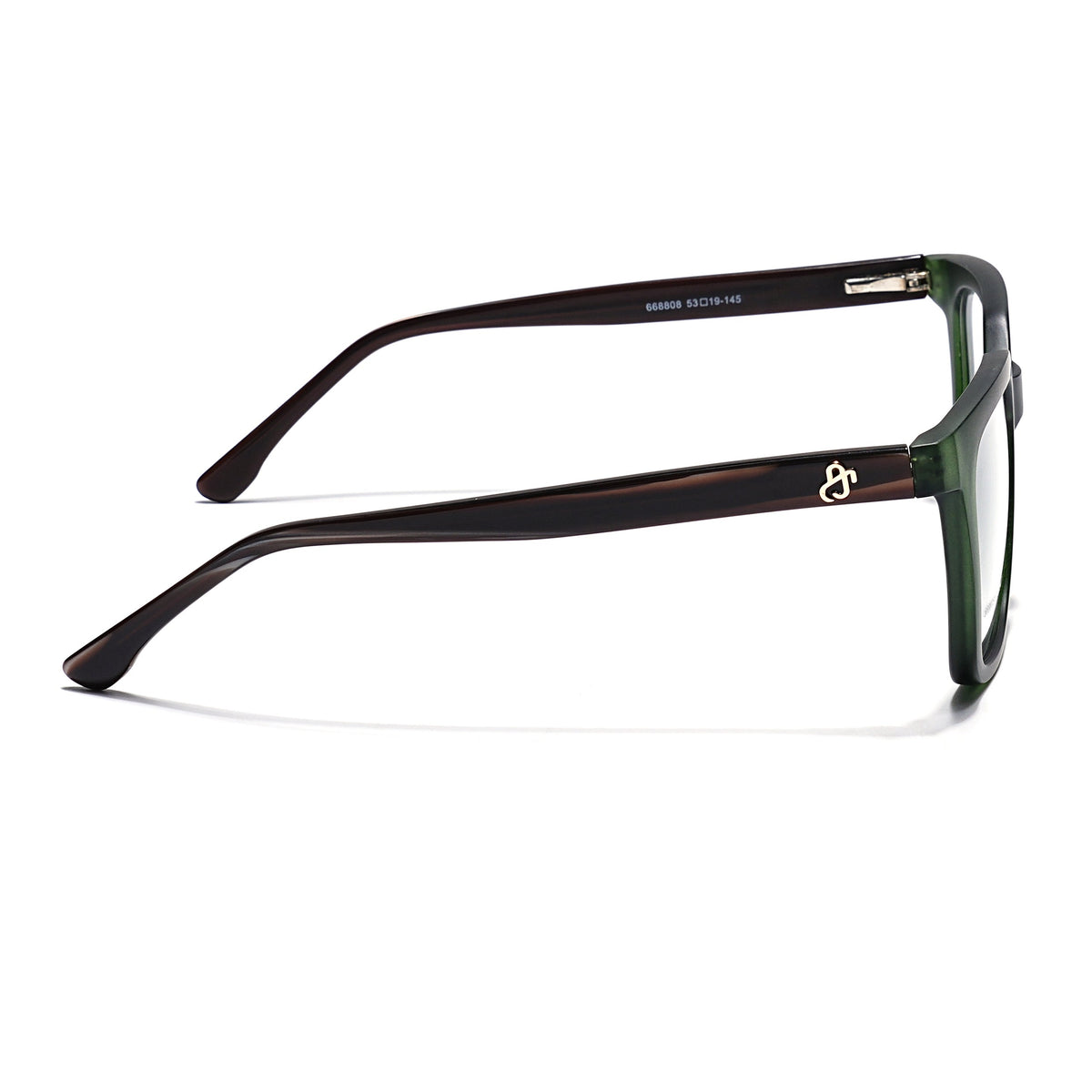 Eyejack Green Wayfarer Eyeglasses for Men & Women (668808FCL2409)