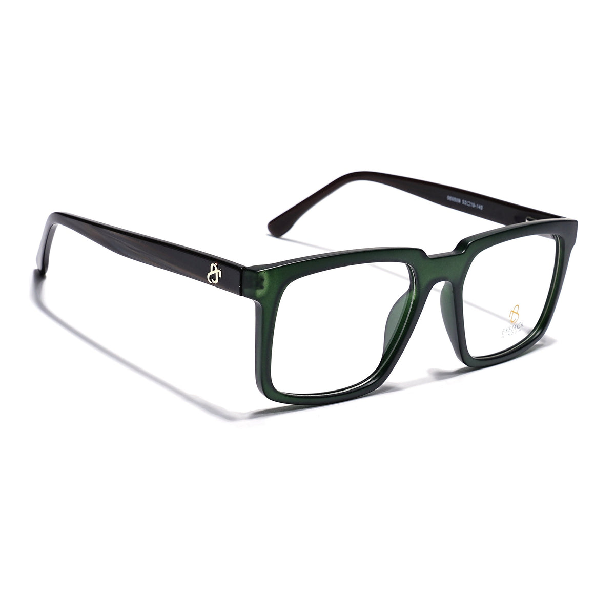 Eyejack Green Wayfarer Eyeglasses for Men & Women (668809FCL2421)