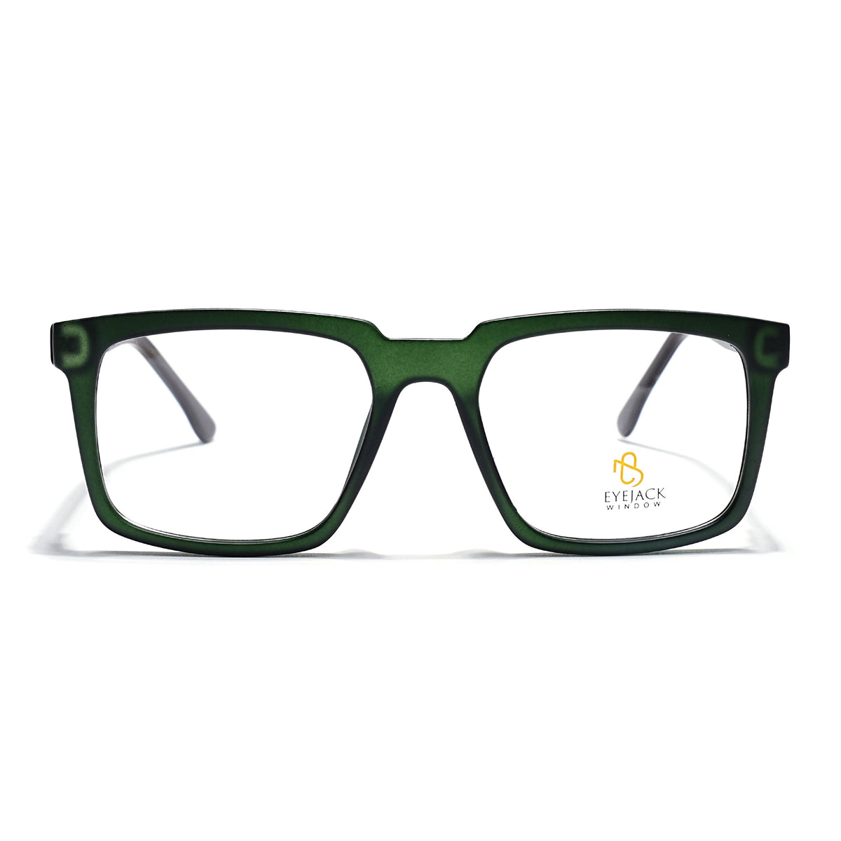 Eyejack Green Wayfarer Eyeglasses for Men & Women (668809FCL2421)