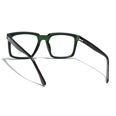 Eyejack Green Wayfarer Eyeglasses for Men & Women (668809FCL2421)