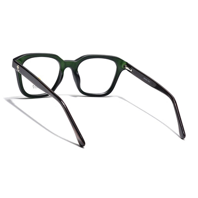 Eyejack Green Wayfarer Eyeglasses for Men & Women (668810FCL2433)