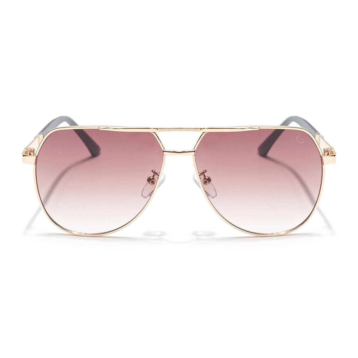 Eyejack Golden Aviator Sunglasses for Men & Women (7008CL872)