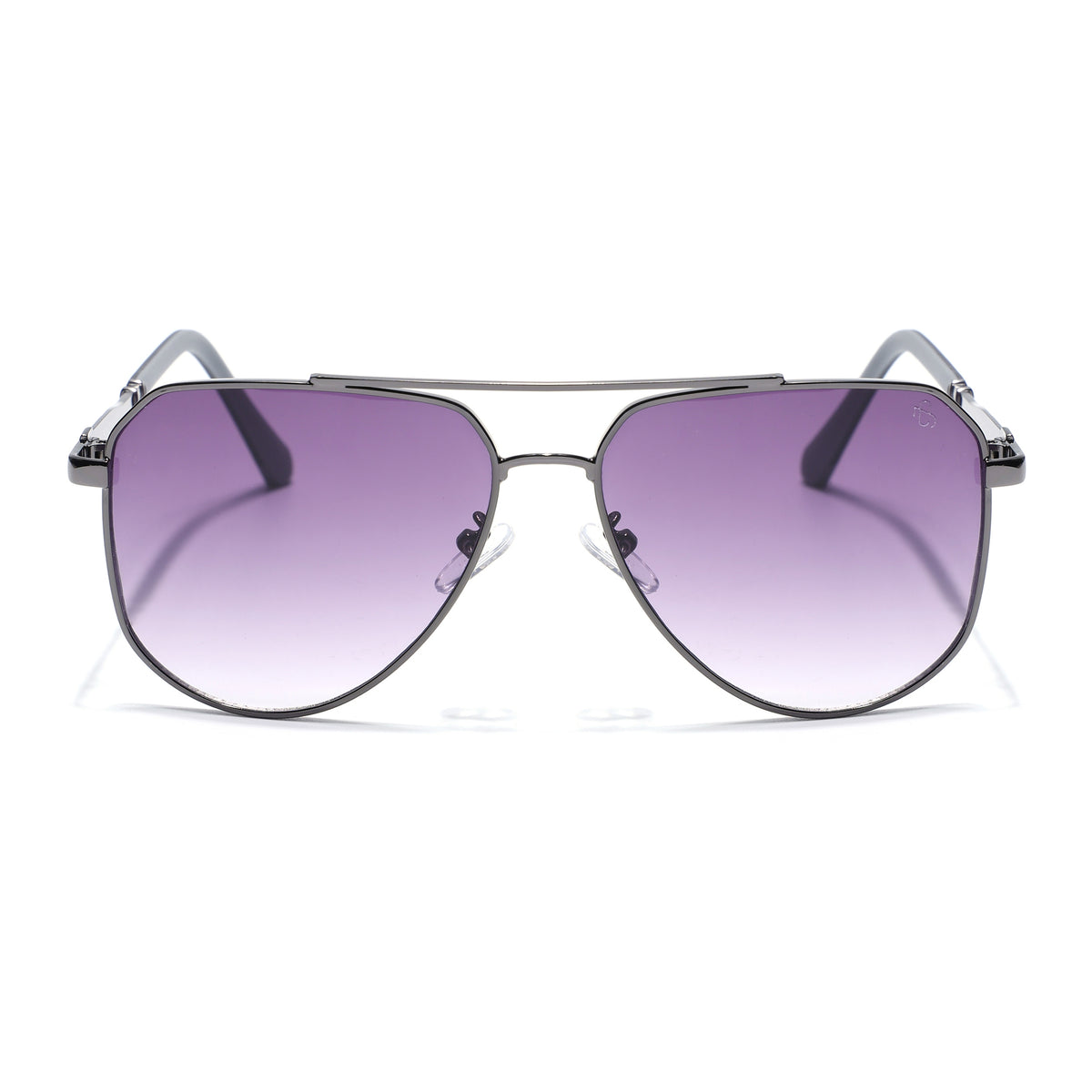 Eyejack Dark Grey Aviator Sunglasses for Men & Women (7013CL2123)