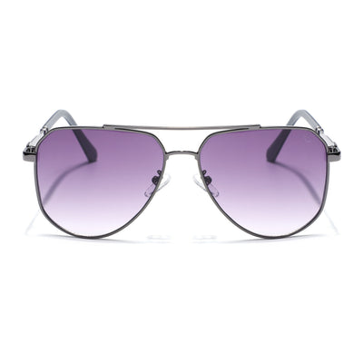 Eyejack Dark Grey Aviator Sunglasses for Men & Women (7013CL2123)