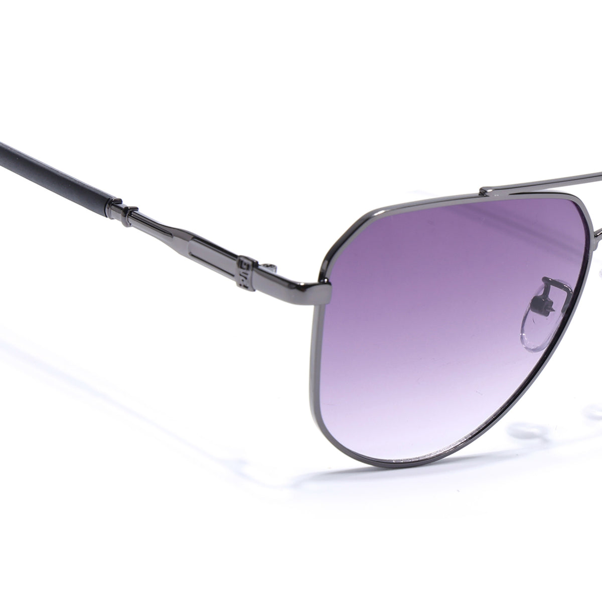 Eyejack Dark Grey Aviator Sunglasses for Men & Women (7013CL2123)