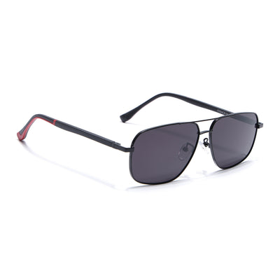 Dawn - Black Rectangle Sunglasses I (7035CL2125)