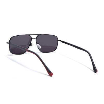Dawn - Black Rectangle Sunglasses I (7035CL2125)