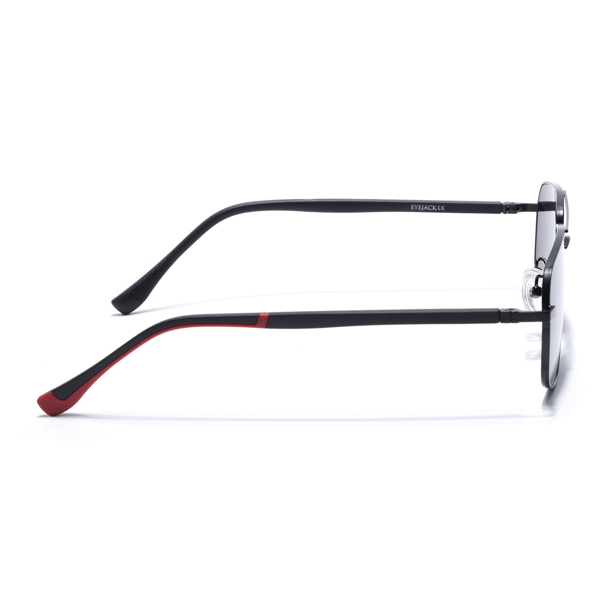 Dawn - Black Rectangle Sunglasses I (7035CL2125)