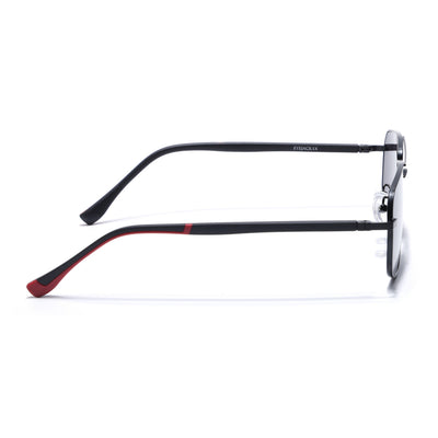 Dawn - Black Rectangle Sunglasses I (7035CL2125)