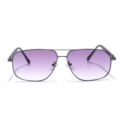 Dawn - Purple Rectangle Sunglasses I (7035CL2126)