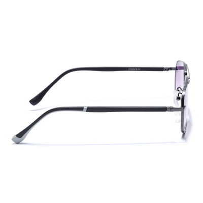 Dawn - Purple Rectangle Sunglasses I (7035CL2126)