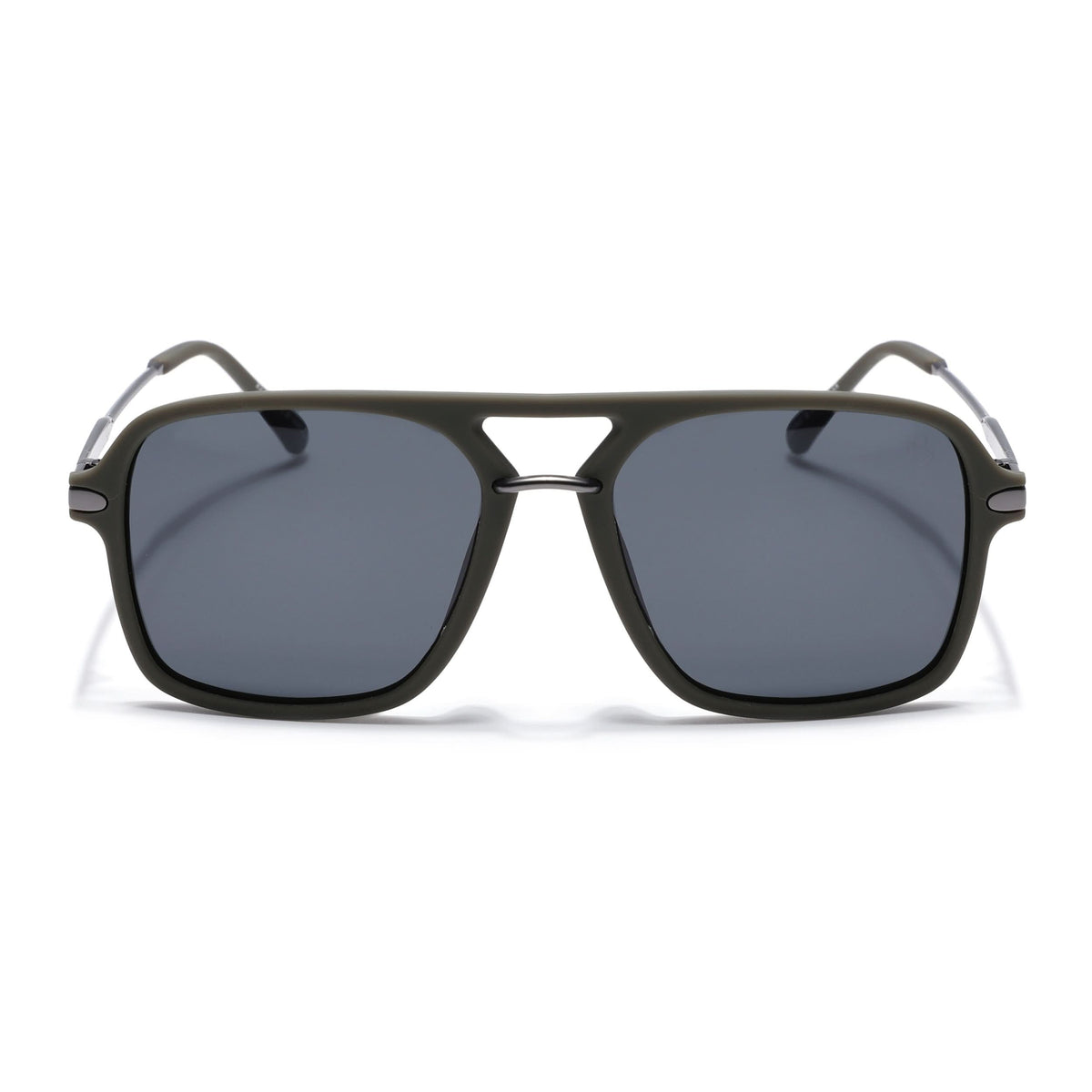 Eyejack Olive Wayfarer Polarized Sunglasses for Men & Women (7503PCL1280)