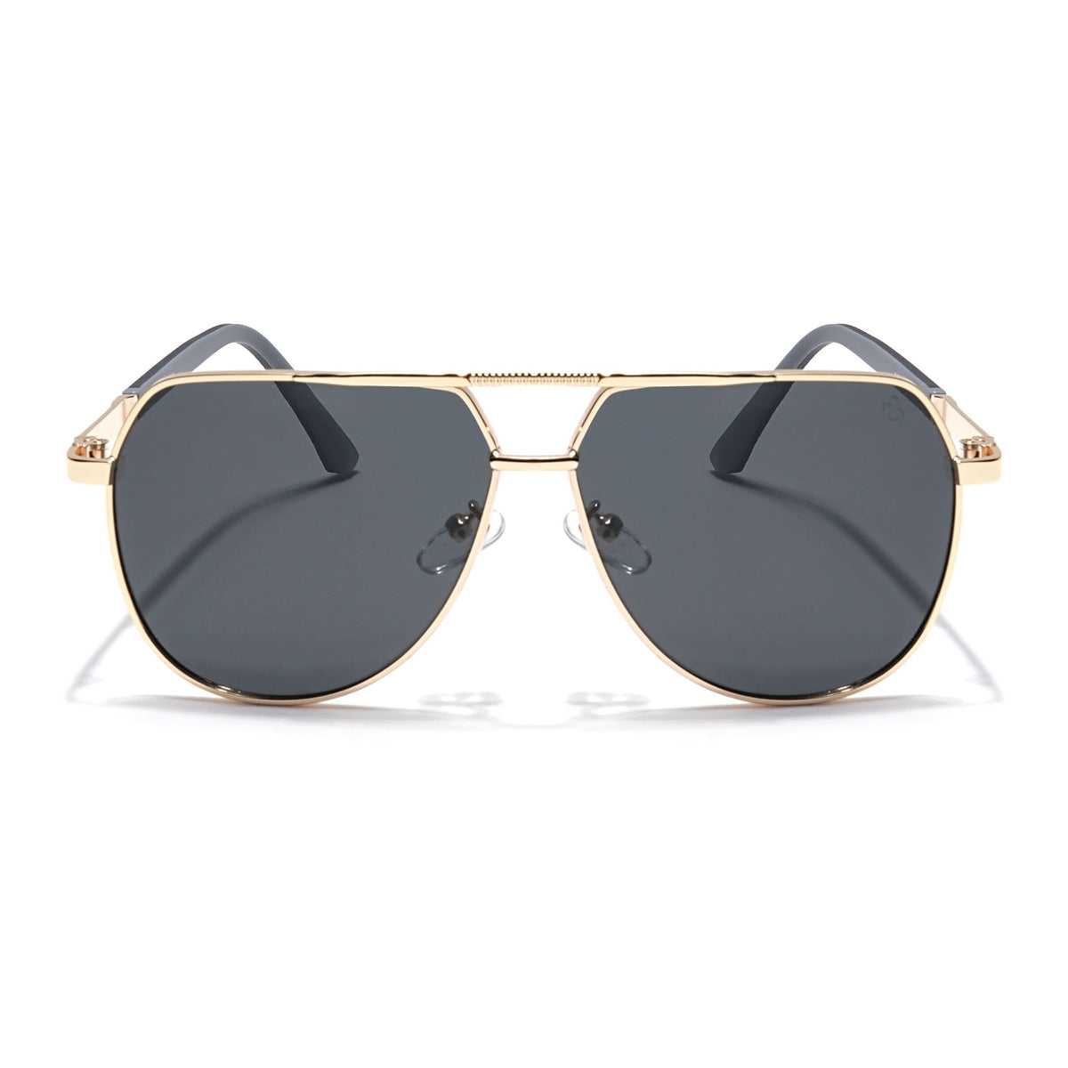 Eyejack Golden Aviator Polarized Sunglasses for Men & Women (8008PCL841)