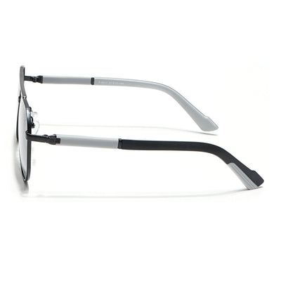 Rover - Black Aviator Polarized Sunglasses (8017PCL876)