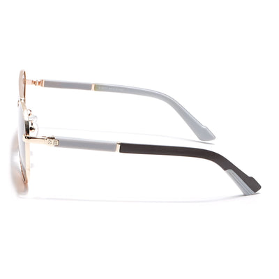 Rover - Golden Aviator Polarized Sunglasses (8017PCL878)