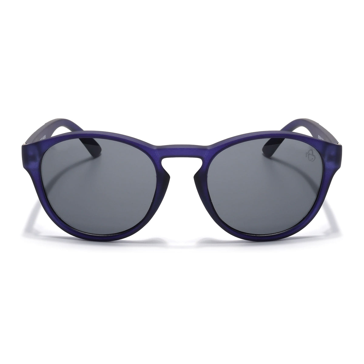 Eyejack Blue Round Sunglasses for Men & Women (8018CL1048)