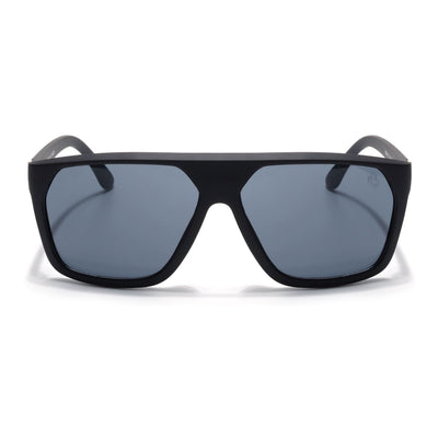 Eyejack Black Wayfarer Sunglasses for Men & Women (8024CL1050)