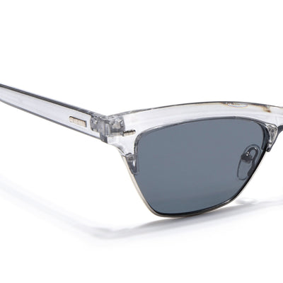 Eyejack Grey Cateye Sunglasses for Women (8583CL1250)