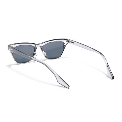 Eyejack Grey Cateye Sunglasses for Women (8583CL1250)