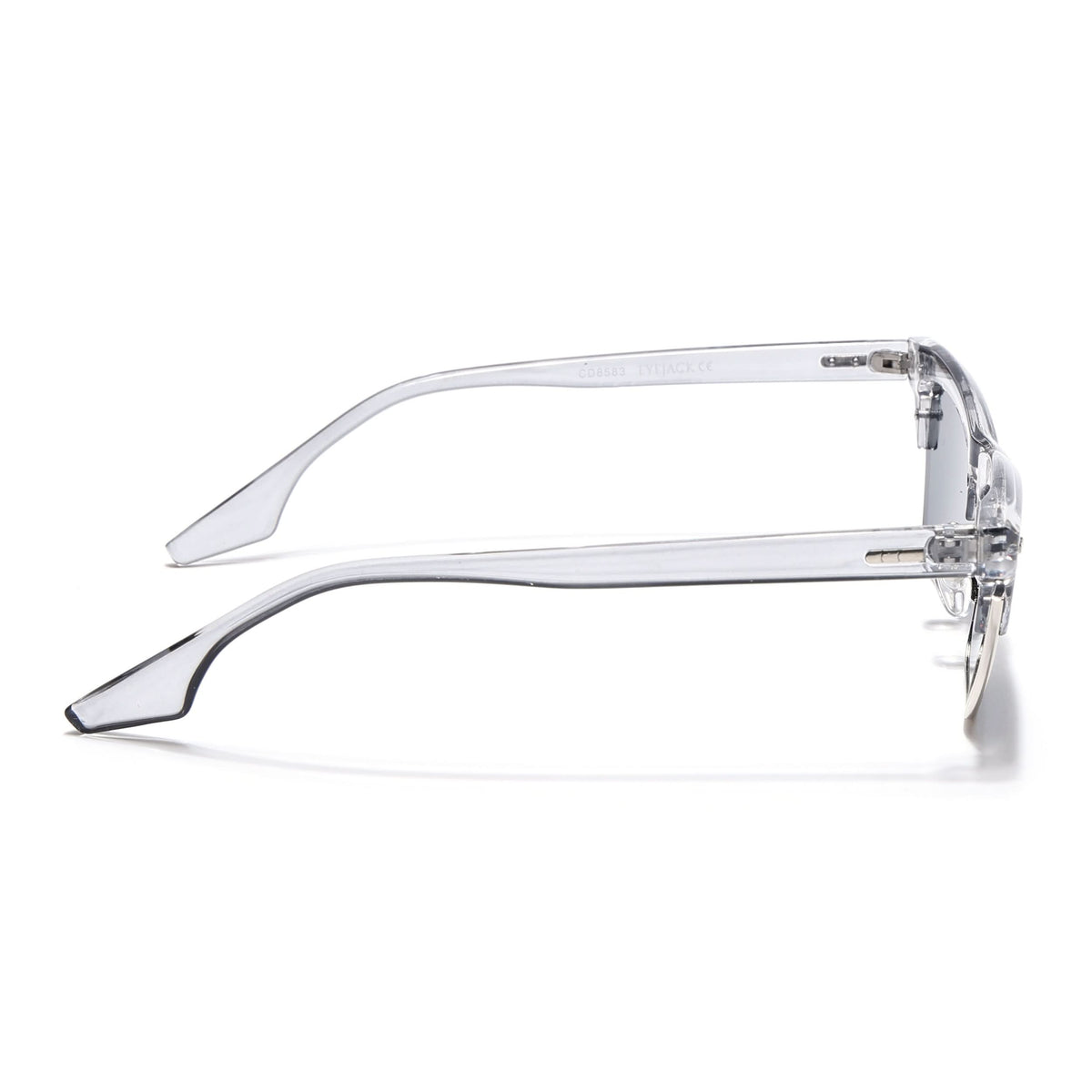 Eyejack Grey Cateye Sunglasses for Women (8583CL1250)
