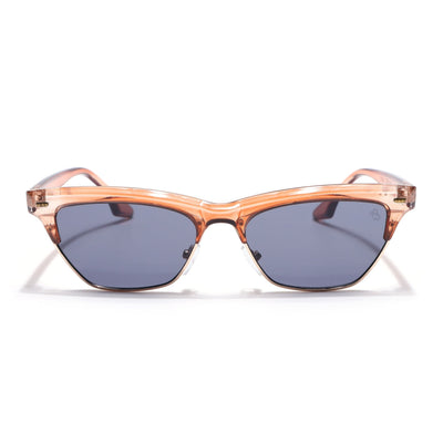 Eyejack Brown Cateye Sunglasses for Women (8583CL1253)