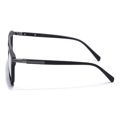 Eyejack Black Wayfarer Polarized Sunglasses for Men & Women (868PCL2137)