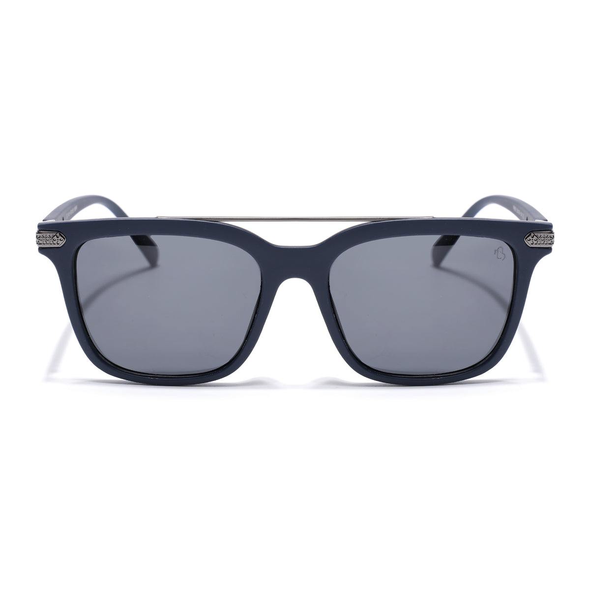 Eyejack Blue Wayfarer Polarized Sunglasses for Men & Women (868PCL2138)