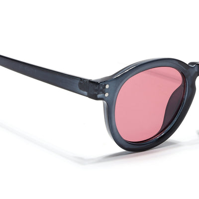 Blake - Blue Round Sunglasses (89290CL2190)