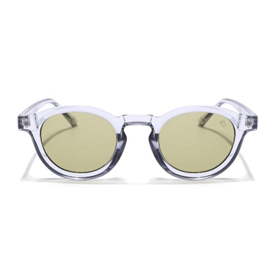 Blake - Transparent Round Sunglasses (89290CL2191)