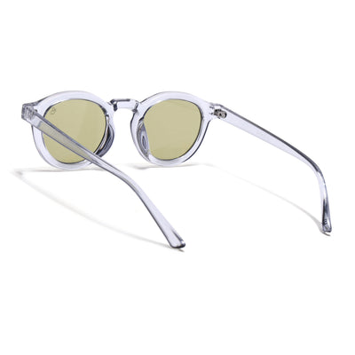 Blake - Transparent Round Sunglasses (89290CL2191)