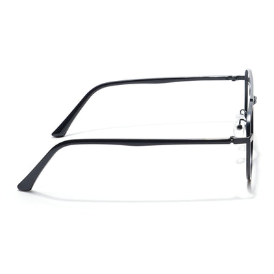 Eyejack Photochromic Black Wayfarer Eyeglasses for Men & Women (9002CL735-C1)