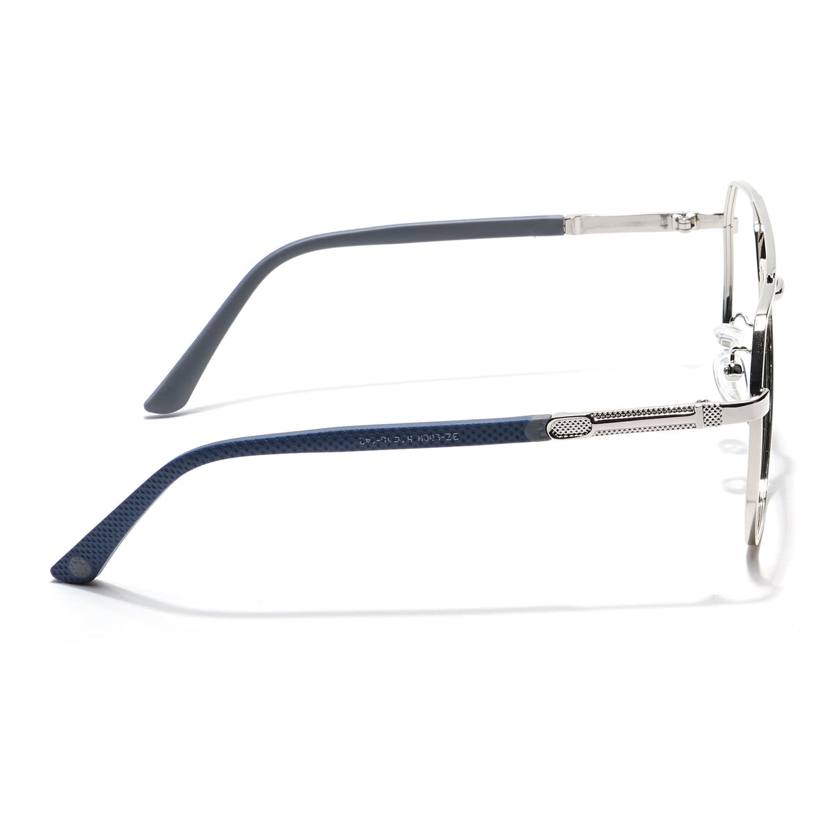 Eyejack Photochromic Silver Wayfarer Eyeglasses for Men & Women (9009CL742-C2)