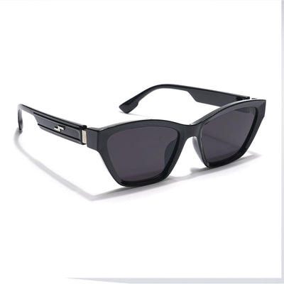 Eyejack Black Cateye Sunglasses for Women (90152CL762)