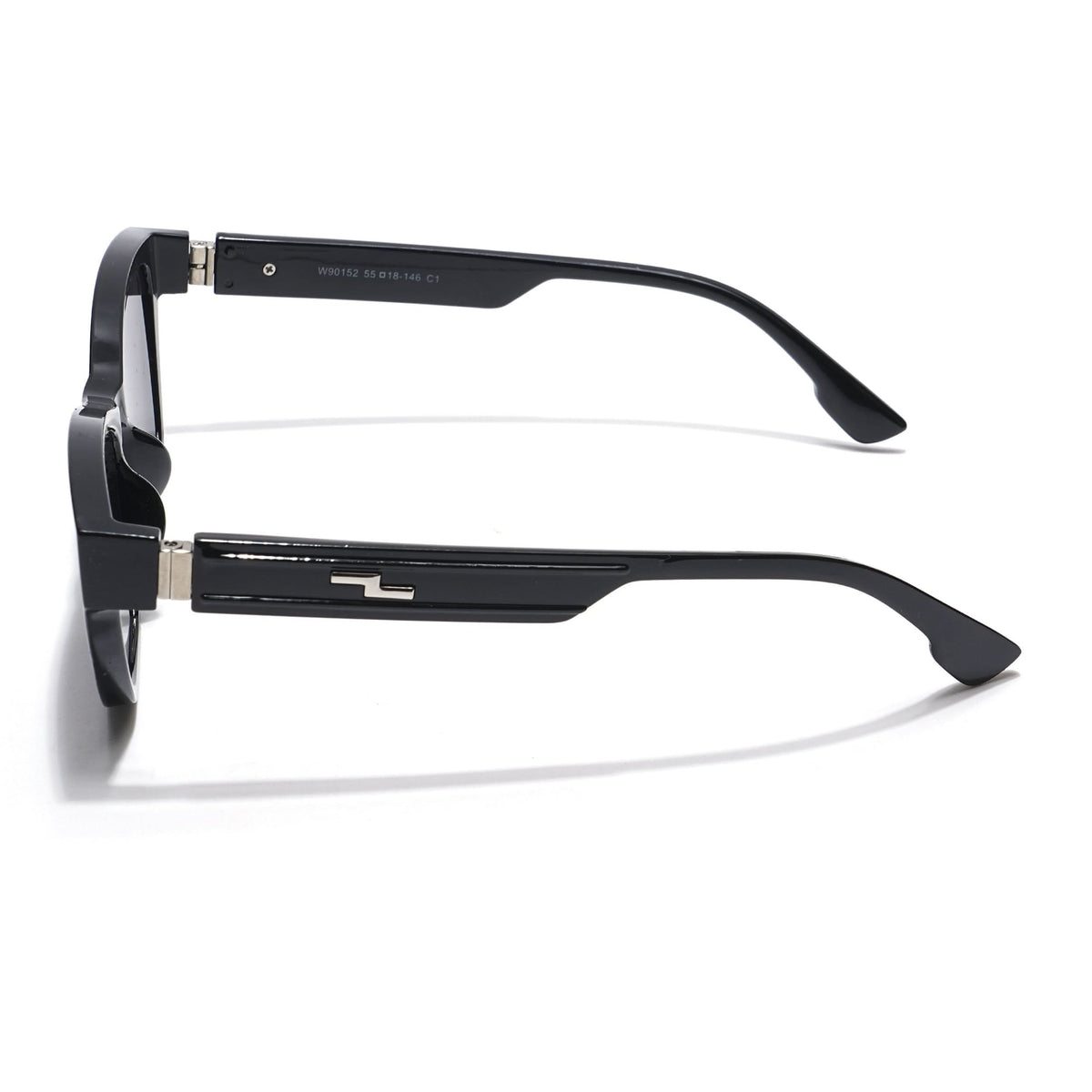 Eyejack Black Cateye Sunglasses for Women (90152CL762)
